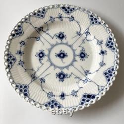 Royal copenhagen Blue Fluted Full Lace Dinner Plate 2