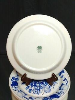 SET OF 4! Vintage Portmeirion Harvest Blue 10.5 (26.5 cm) Dinner Plates