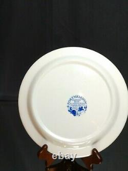 SET OF 4! Vintage Portmeirion Harvest Blue 10.5 (26.5 cm) Dinner Plates