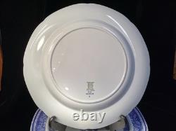 (SET OF 9) Copeland Spode Fine Stone HERITAGE Blue Eagle 10 Dinner Plates GREAT