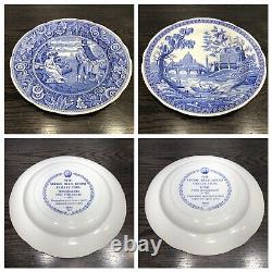 SPODE BLUE ROOM 10 3/8 DINNER PLATE COLLECTION SET OF 6 Made In England