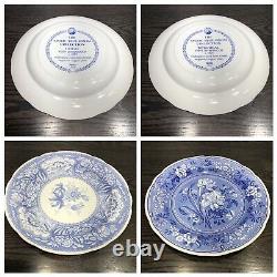 SPODE BLUE ROOM 10 3/8 DINNER PLATE COLLECTION SET OF 6 Made In England