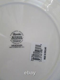 SPODE Blue Room Collection ASSORTED 10.5 Dinner Plates Set 4