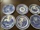 SPODE Blue Room Collection ASSORTED 10.5 Dinner Plates Set 6