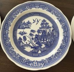 SPODE Blue Room Collection ASSORTED 10.5 Dinner Plates Set 6