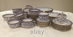 SPODE fleur de lys gold dinner service Tea set plates cups Bowl jug RRP £3500
