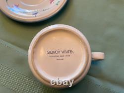 Savoir Vivre Portofino Blue dinnerware 25 piece collection