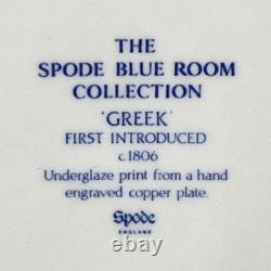 Set 12 SPODE Minty BLUE ROOM COLLECTION Luncheon Plates GREEK FLORAL VICTORIAN + Set 12 SPODE Minty BLUE ROOM COLLECTION Luncheon Plates GREEK FLORAL VICTORIAN +