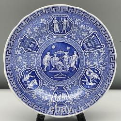 Set 12 SPODE Minty BLUE ROOM COLLECTION Luncheon Plates GREEK FLORAL VICTORIAN + Set 12 SPODE Minty BLUE ROOM COLLECTION Luncheon Plates GREEK FLORAL VICTORIAN +