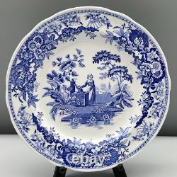 Set 12 SPODE Minty BLUE ROOM COLLECTION Luncheon Plates GREEK FLORAL VICTORIAN + Set 12 SPODE Minty BLUE ROOM COLLECTION Luncheon Plates GREEK FLORAL VICTORIAN +