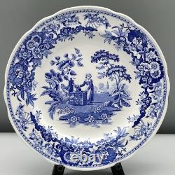 Set 12 SPODE Minty BLUE ROOM COLLECTION Luncheon Plates GREEK FLORAL VICTORIAN + Set 12 SPODE Minty BLUE ROOM COLLECTION Luncheon Plates GREEK FLORAL VICTORIAN +