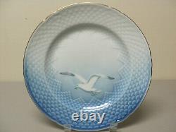 Set/6 Bing & Grondahl / Copenhagen Porcelain Seagull Dinner Plates #325