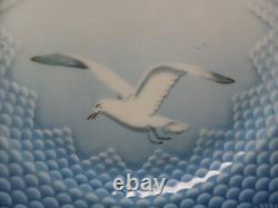 Set/6 Bing & Grondahl / Copenhagen Porcelain Seagull Dinner Plates #325