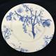 Set (8) Williams Sonoma Ormonde Blue Dinner Plates 10.75