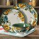 Set Dinnerware 12 Piece Dishes Plate Mug Dinner Service Floral Country Style NEW