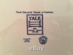 Set Of 10 Wedgwood Yale College 1931 Commemorative Blue Dinner Plates Ivy League