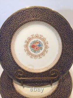 Set Of 12 George Jones Crescent China Cabinet Service Dinner Plates 10 1/2