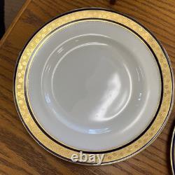 Set Of 4 Antique Minton For Tiffany & Co. Porcelain Plates