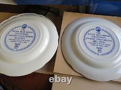 Set Of 6 Spode Blue Room Collection English Countryside 10-1/2 Dinner Plates