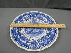 Set Of 6 Spode Blue Room Collection English Countryside 10-1/2 Dinner Plates