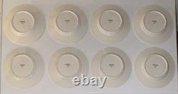 Set Of 8 Ralph Lauren Mandarin Blue Bread & Butter Plates 7.5