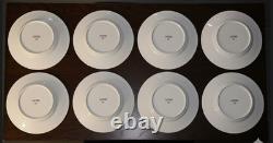 Set Of 8 Ralph Lauren Mandarin Blue Bread & Butter Plates 7.5