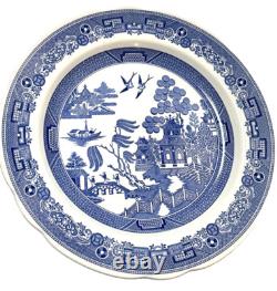 Set of 11 Spode The Blue Room Collection Dinner Plates 10 3/8