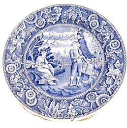 Set of 11 Spode The Blue Room Collection Dinner Plates 10 3/8