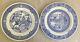 (Set of 2) CALAMITYWARE DINNER PLATES #10 & #7 Don Moyer Excellent Condition