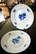 Set of 2 Royal Copenhagen Blue Flowers Braided 10 Dinner Plates 10/8097