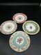 Set of 4 Andrea by Sadek SEVRES Peach/Blue/Green/Purple 8 Salad/Dessert Plates