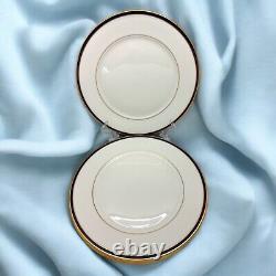 Set of 4 BRAND NEW Lenox ANNAPOLIS BLUE DINNER PLATES Unused 10 5/8 1983 NEW