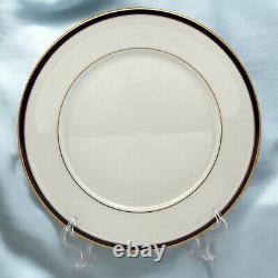 Set of 4 BRAND NEW Lenox ANNAPOLIS BLUE DINNER PLATES Unused 10 5/8 1983 NEW