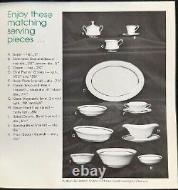 Set of 4 BRAND NEW Lenox ANNAPOLIS BLUE DINNER PLATES Unused 10 5/8 1983 NEW