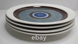 Set of 4 Rorstrand 10.5 inch Dinner Plates AMANDA by Christina Campbell 1970s