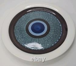 Set of 4 Rorstrand 10.5 inch Dinner Plates AMANDA by Christina Campbell 1970s
