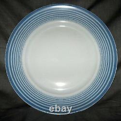 Set of 5 Jammet Seignolles Lido Blue Dinner Plates