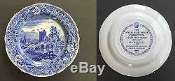 Set of 5 Spode Blue Room Collection 10½ Dinner Plates Traditions Series England