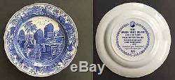 Set of 5 Spode Blue Room Collection 10½ Dinner Plates Traditions Series England