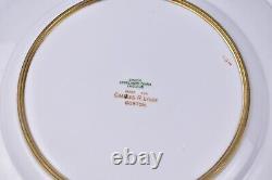 Set of 6 Copeland Spode Blue Lapis and Gold Dinner Plates 9 R7287