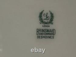 Set of 6 Lenox Westchester Cobalt Blue 10 1/2 Dinner Plates M-139-K