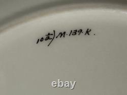 Set of 6 Lenox Westchester Cobalt Blue 10 1/2 Dinner Plates M-139-K