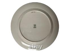 Set of 6 Lenox Westchester Cobalt Blue 10 1/2 Dinner Plates M-139-K