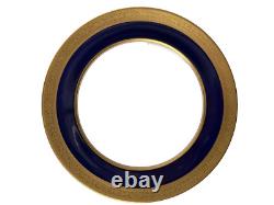 Set of 6 Lenox Westchester Cobalt Blue 10 1/2 Dinner Plates M-139-K