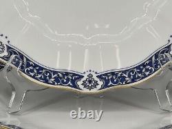 Set of (6) Royal Crown Derby Milldale Gold 10 5/8 Dinner Plates A. 1326