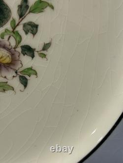 Set of 6 Royal Worcester Peacock Dinner Plates c. 1924 Very Rarely 9.25