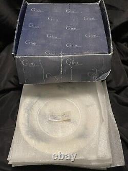 Set of 6 Vues D'Orient Dinner Plates From GIEN Blue Plate 10 1/2 New in Box