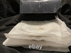 Set of 6 Vues D'Orient Dinner Plates From GIEN Blue Plate 10 1/2 New in Box