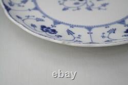 Set of 7 CHRISTINEHOLM Echt Cobalt Blue White Porcelain Plate Germany 10.5