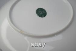 Set of 7 CHRISTINEHOLM Echt Cobalt Blue White Porcelain Plate Germany 10.5